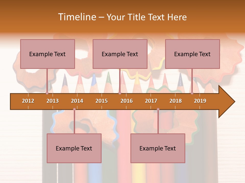 Draw Sketch Crayon PowerPoint Template