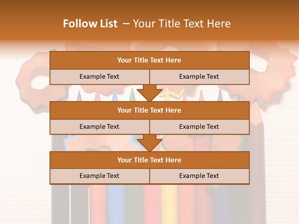 Draw Sketch Crayon PowerPoint Template