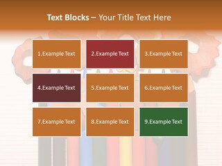 Draw Sketch Crayon PowerPoint Template