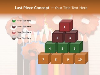 Draw Sketch Crayon PowerPoint Template