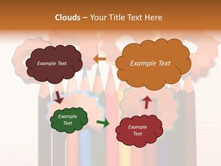 Draw Sketch Crayon PowerPoint Template