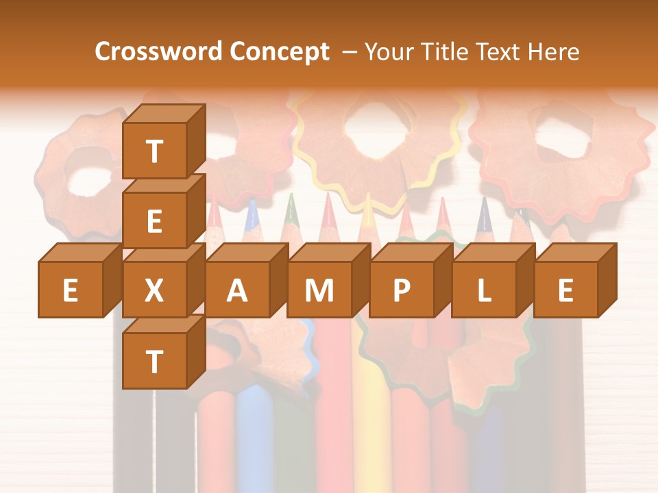 Draw Sketch Crayon PowerPoint Template