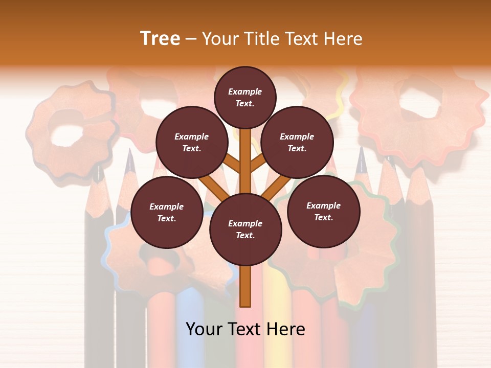 Draw Sketch Crayon PowerPoint Template