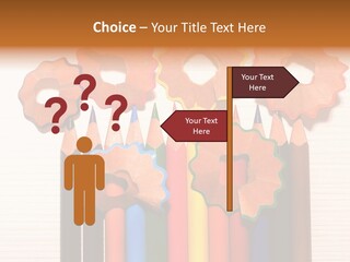 Draw Sketch Crayon PowerPoint Template