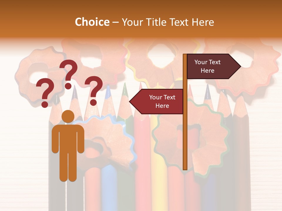 Draw Sketch Crayon PowerPoint Template