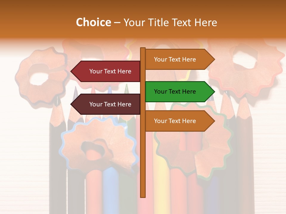 Draw Sketch Crayon PowerPoint Template