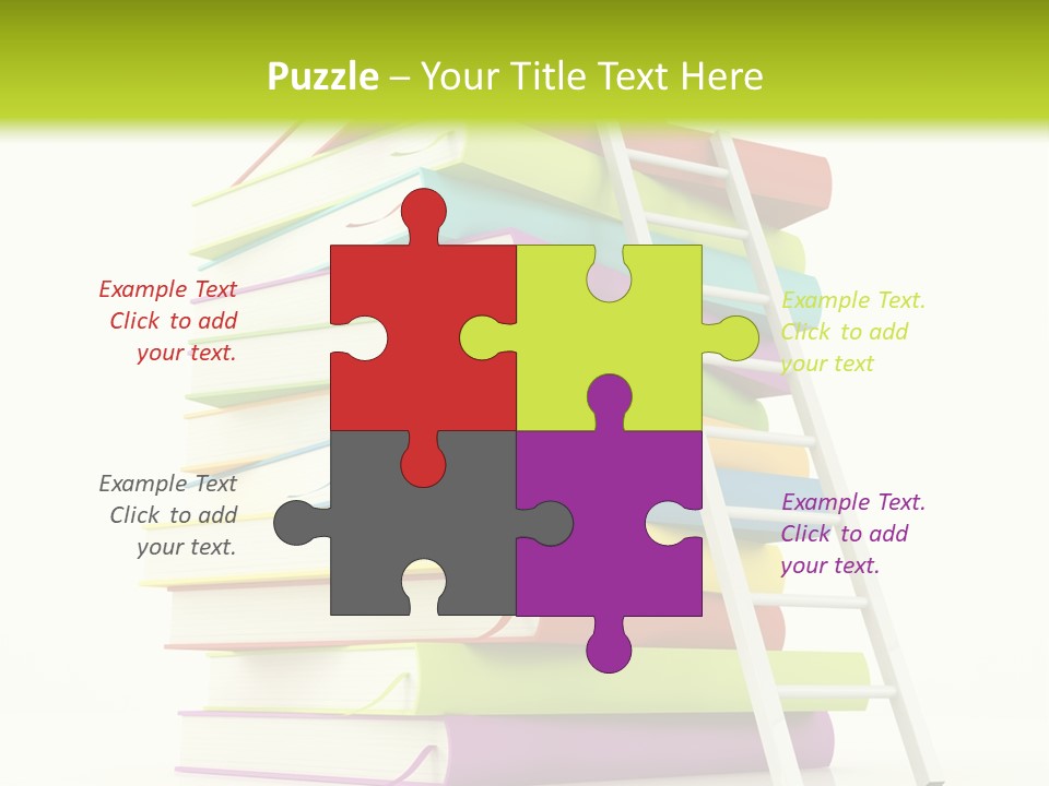 University Isolated Educational PowerPoint Template