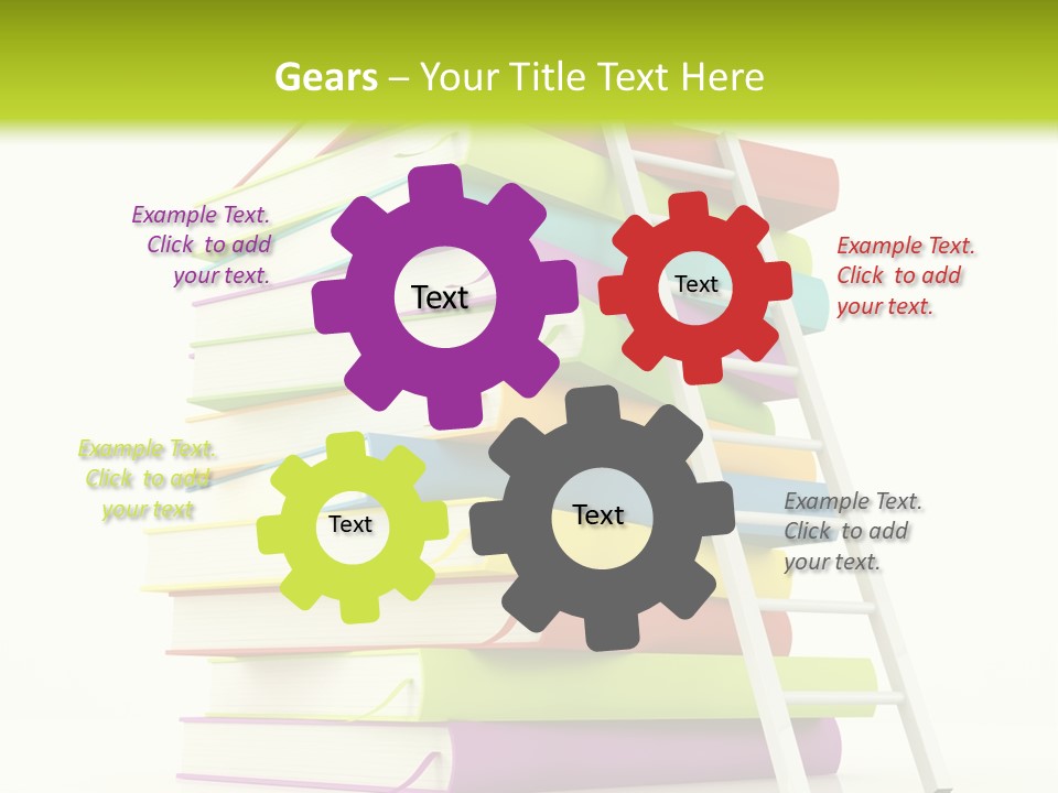 University Isolated Educational PowerPoint Template