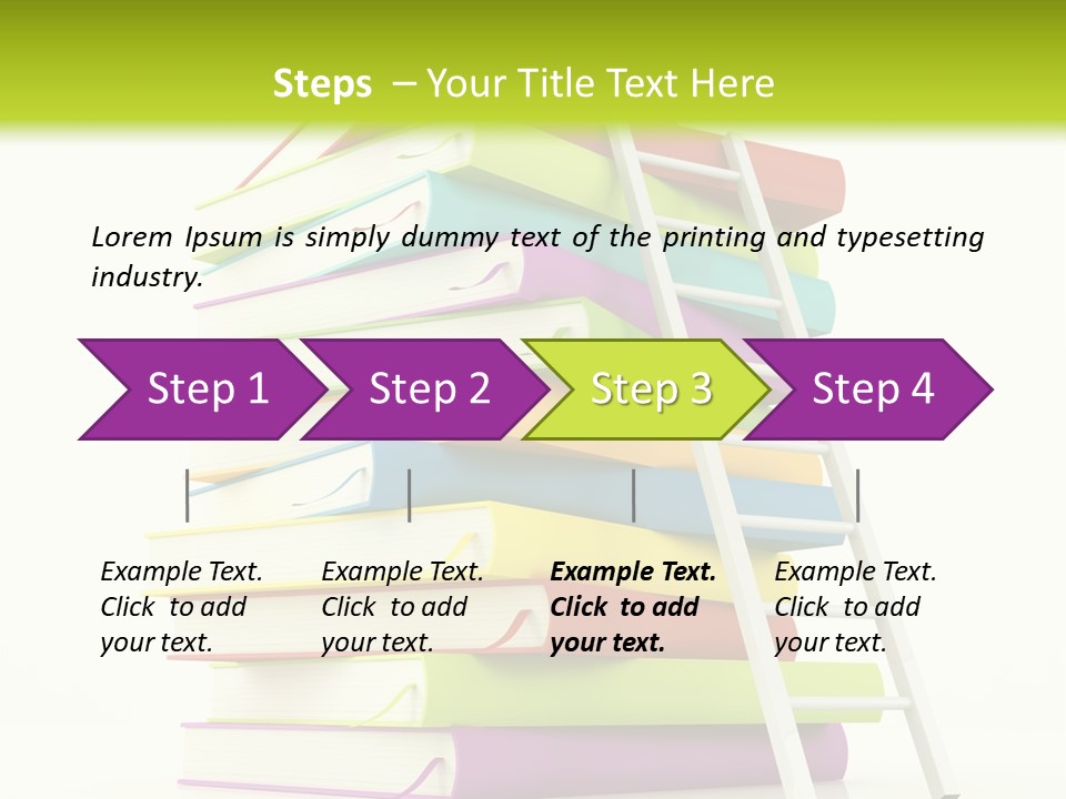 University Isolated Educational PowerPoint Template