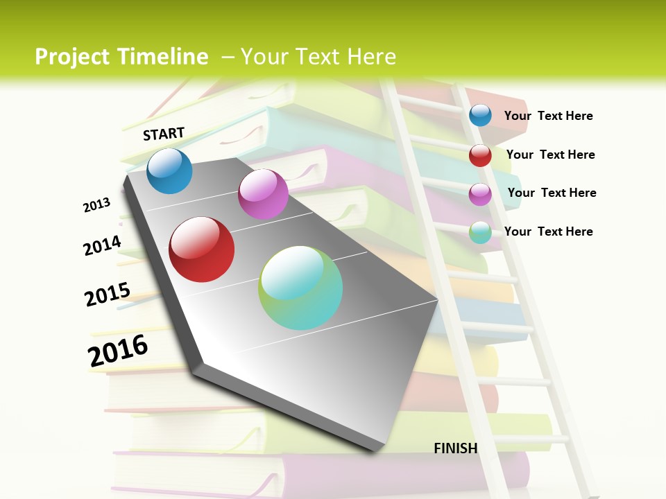 University Isolated Educational PowerPoint Template
