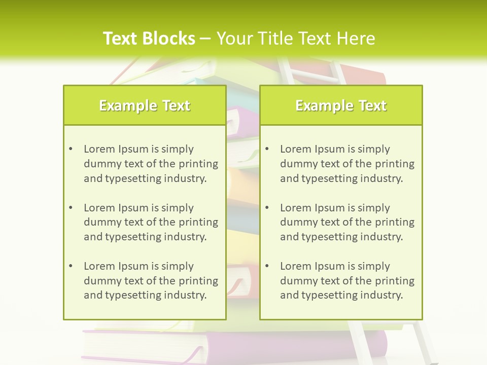 University Isolated Educational PowerPoint Template