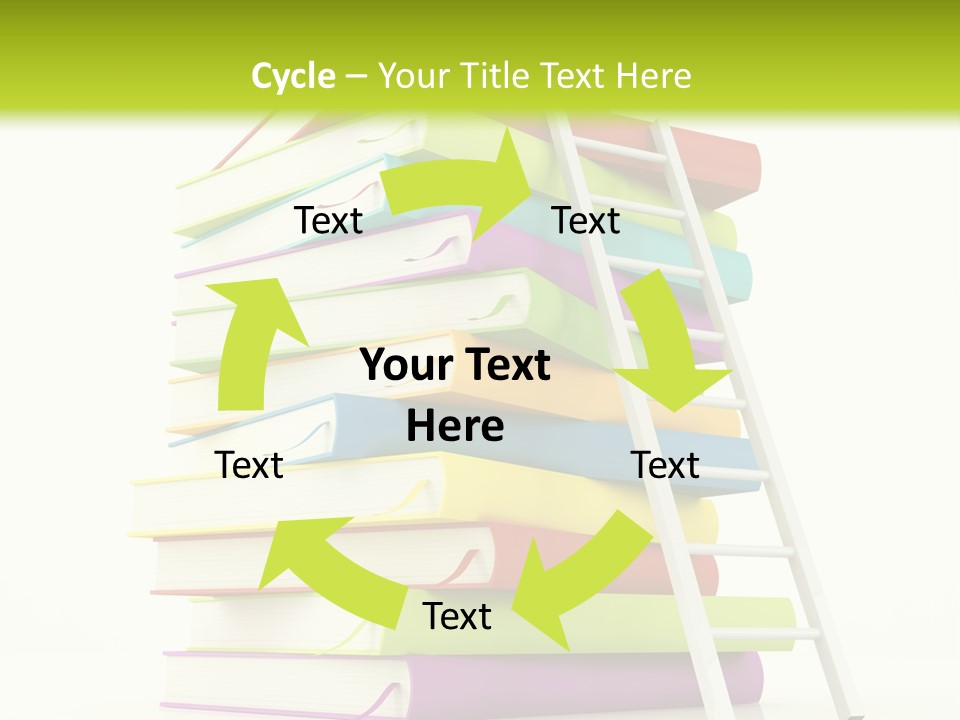 University Isolated Educational PowerPoint Template