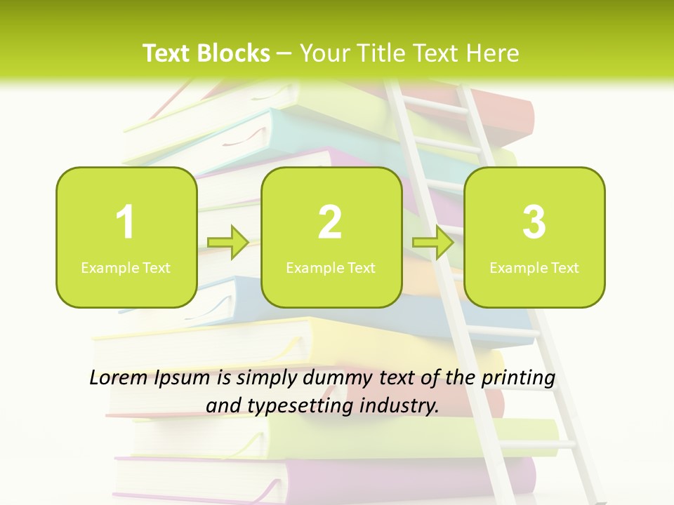 University Isolated Educational PowerPoint Template