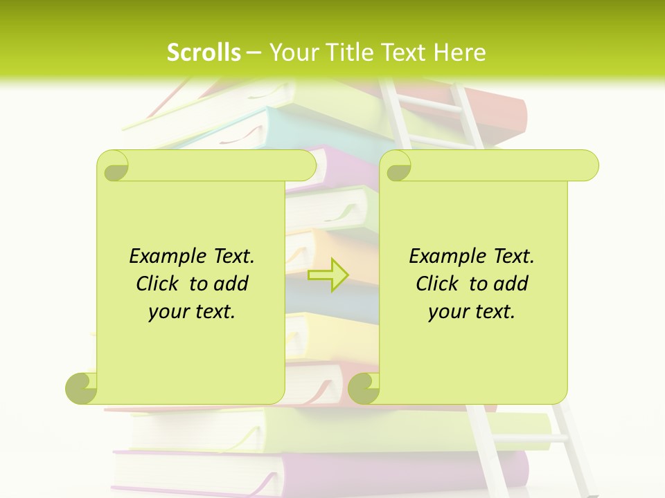 University Isolated Educational PowerPoint Template