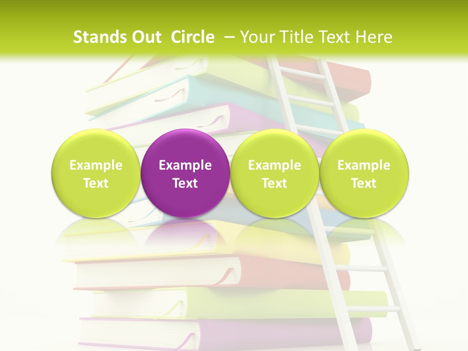 University Isolated Educational PowerPoint Template