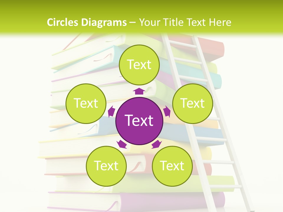University Isolated Educational PowerPoint Template
