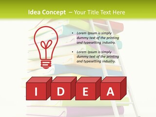 University Isolated Educational PowerPoint Template