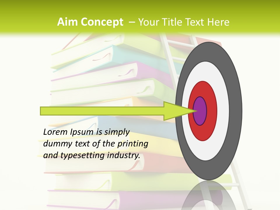 University Isolated Educational PowerPoint Template