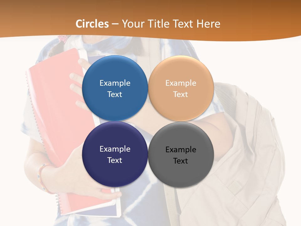 Dos Scolaire Ecole PowerPoint Template