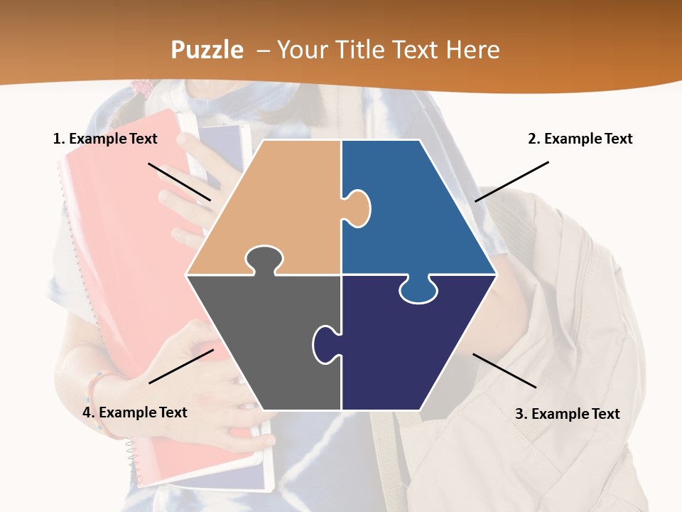 Dos Scolaire Ecole PowerPoint Template