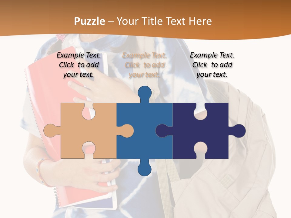 Dos Scolaire Ecole PowerPoint Template