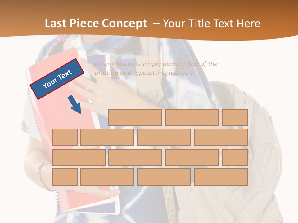 Dos Scolaire Ecole PowerPoint Template