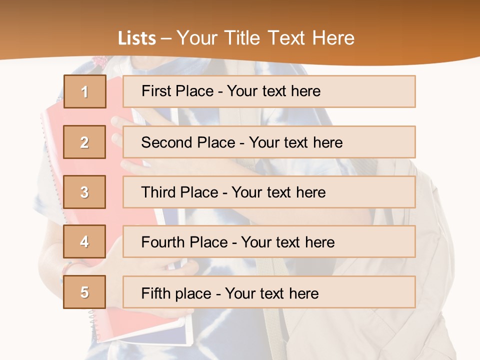 Dos Scolaire Ecole PowerPoint Template