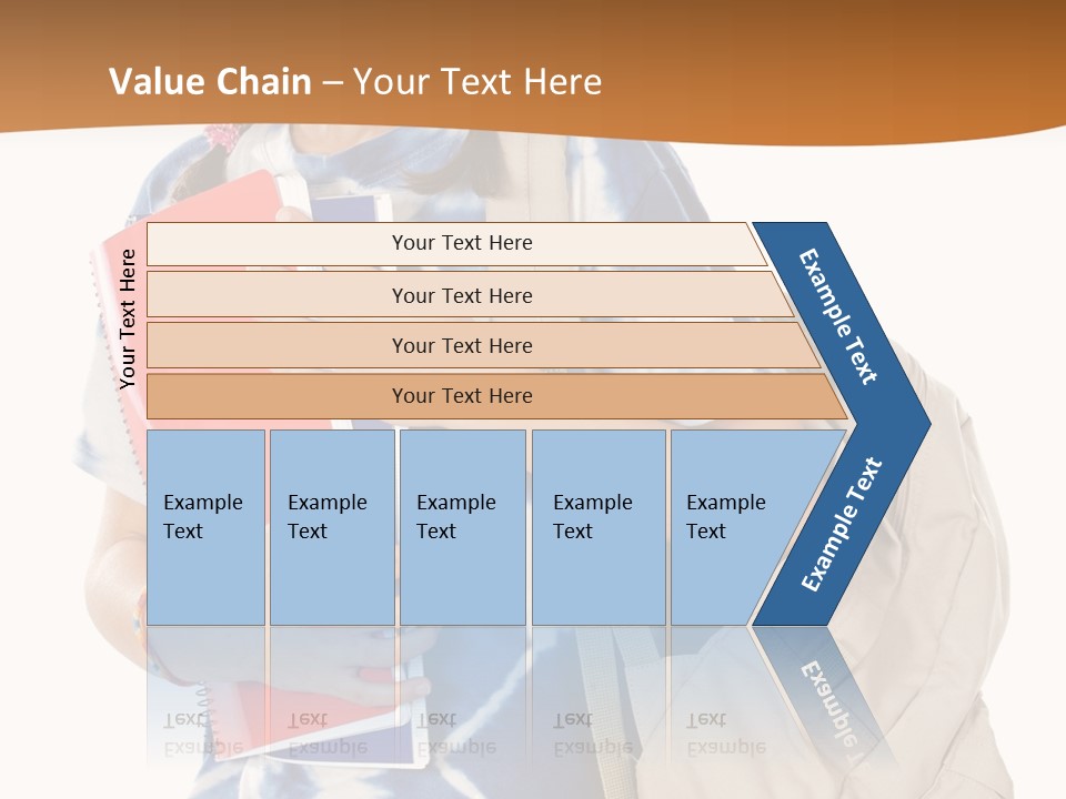 Dos Scolaire Ecole PowerPoint Template