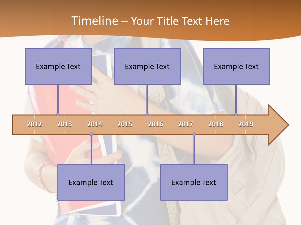 Dos Scolaire Ecole PowerPoint Template
