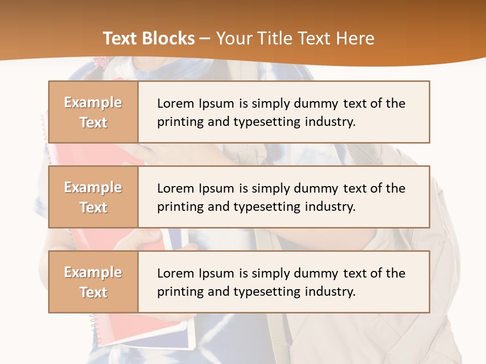 Dos Scolaire Ecole PowerPoint Template