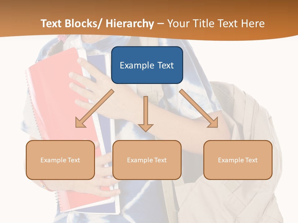 Dos Scolaire Ecole PowerPoint Template