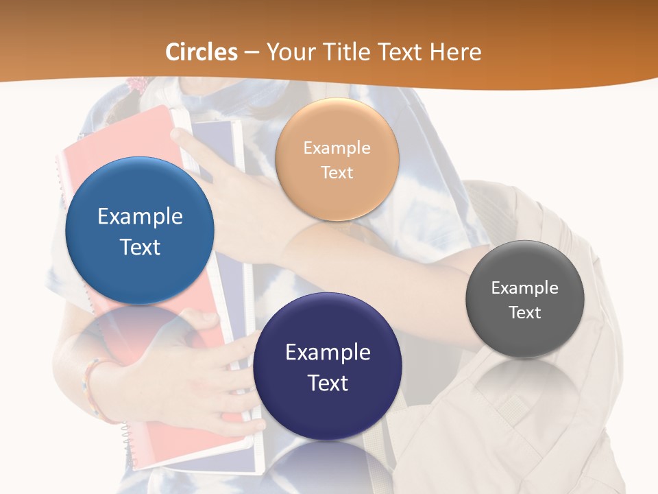 Dos Scolaire Ecole PowerPoint Template