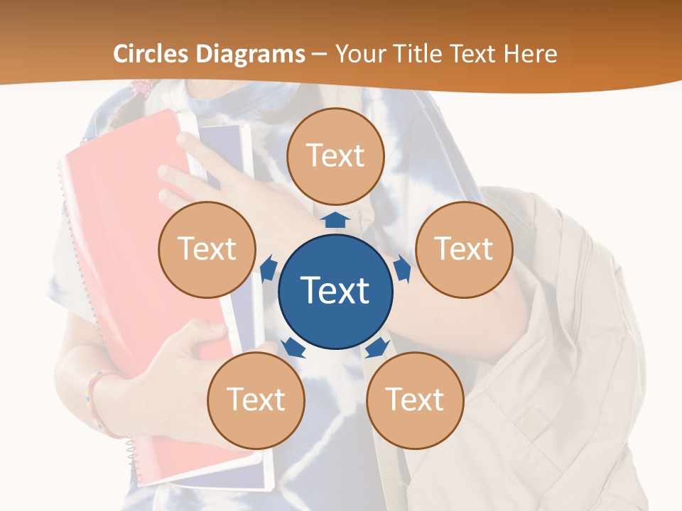 Dos Scolaire Ecole PowerPoint Template