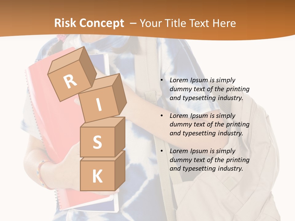 Dos Scolaire Ecole PowerPoint Template