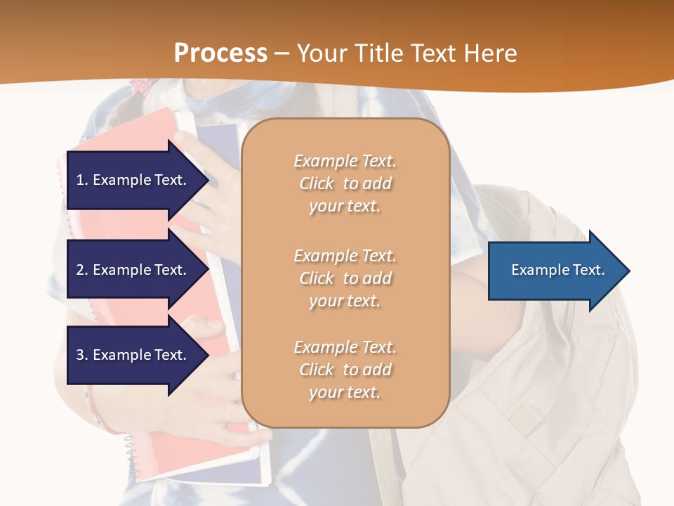 Dos Scolaire Ecole PowerPoint Template