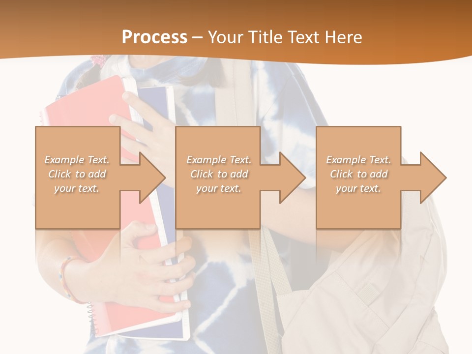 Dos Scolaire Ecole PowerPoint Template