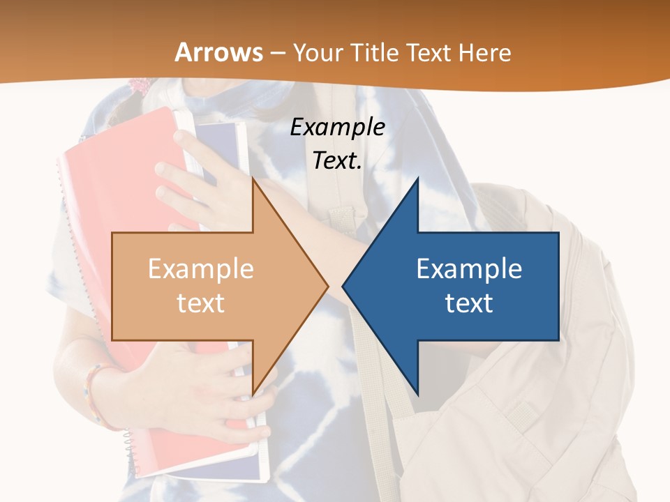 Dos Scolaire Ecole PowerPoint Template