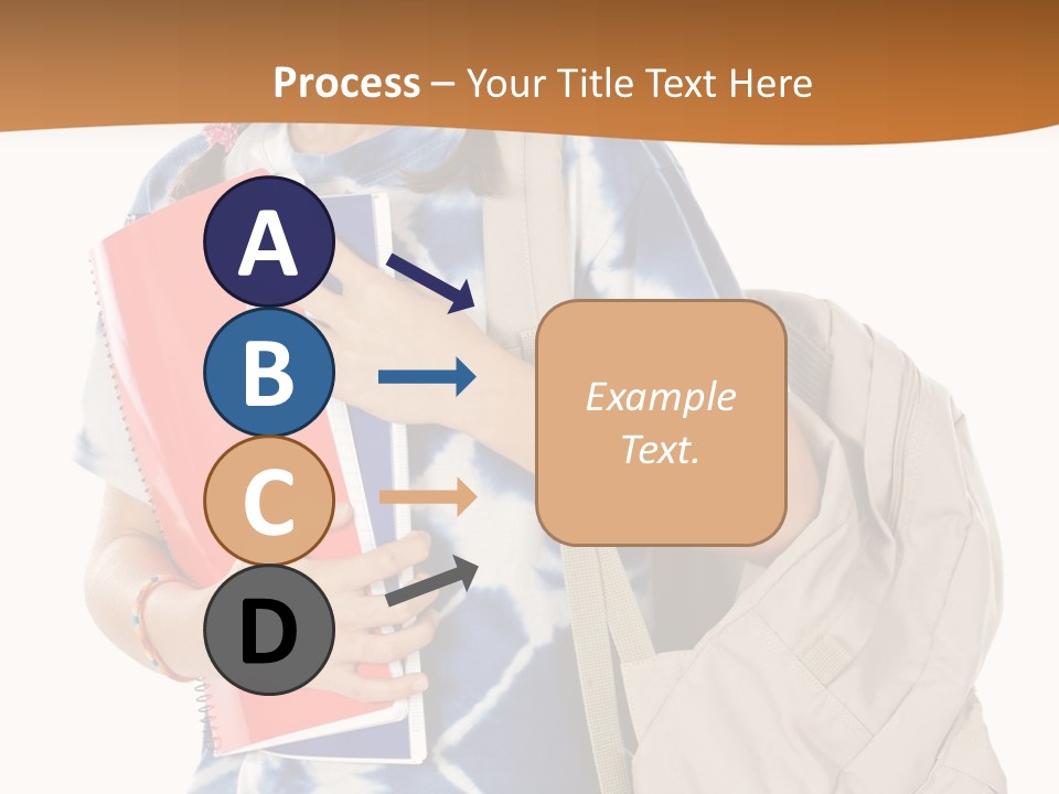 Dos Scolaire Ecole PowerPoint Template