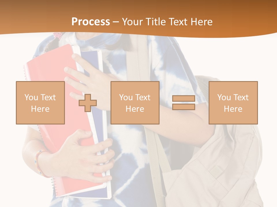 Dos Scolaire Ecole PowerPoint Template