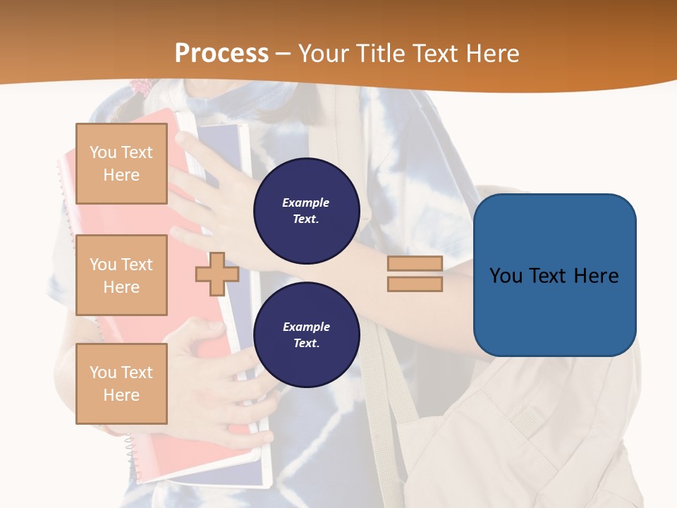 Dos Scolaire Ecole PowerPoint Template
