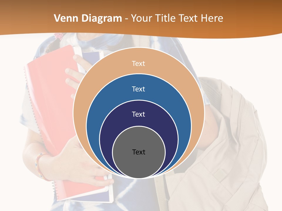 Dos Scolaire Ecole PowerPoint Template
