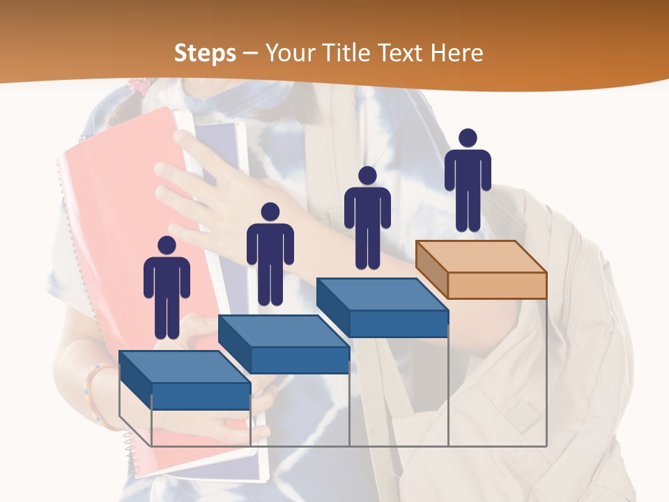 Dos Scolaire Ecole PowerPoint Template