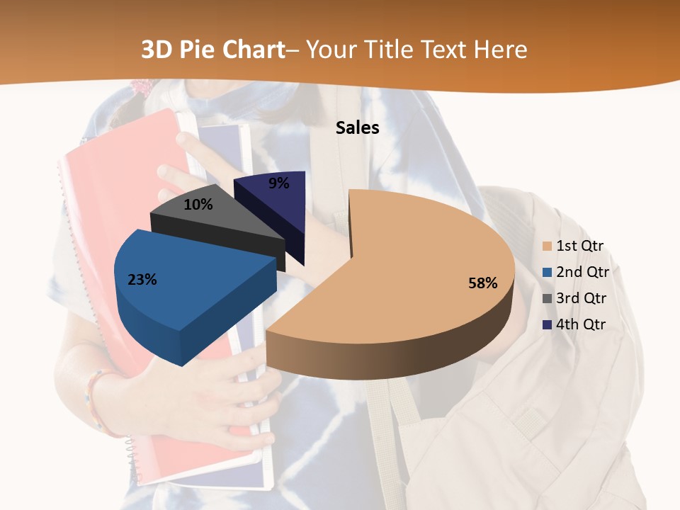 Dos Scolaire Ecole PowerPoint Template
