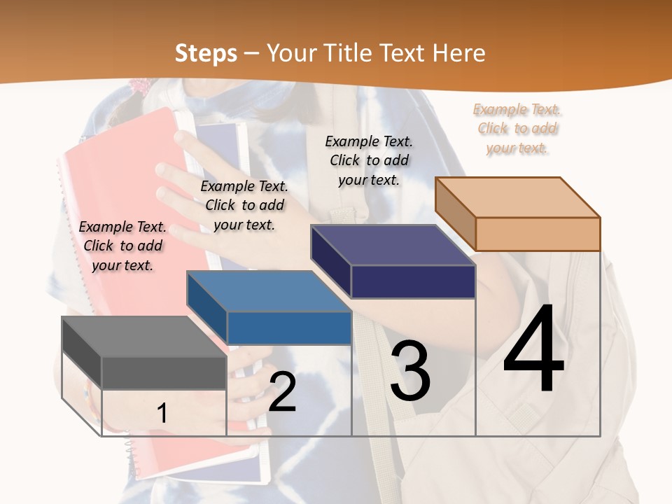 Dos Scolaire Ecole PowerPoint Template