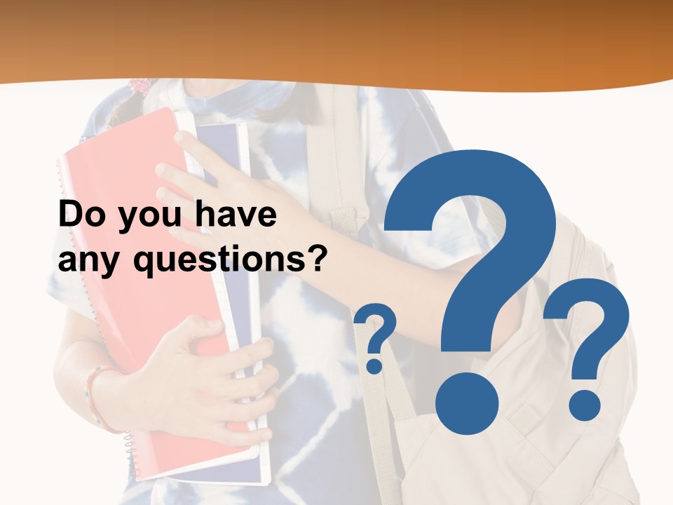 Dos Scolaire Ecole PowerPoint Template