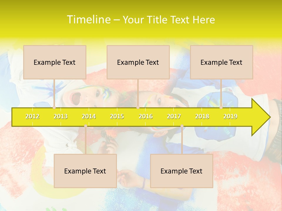 Smile Intelligence Schoolgirl PowerPoint Template