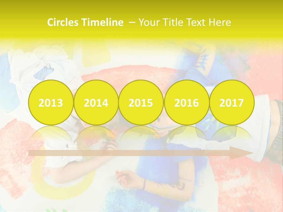 Smile Intelligence Schoolgirl PowerPoint Template