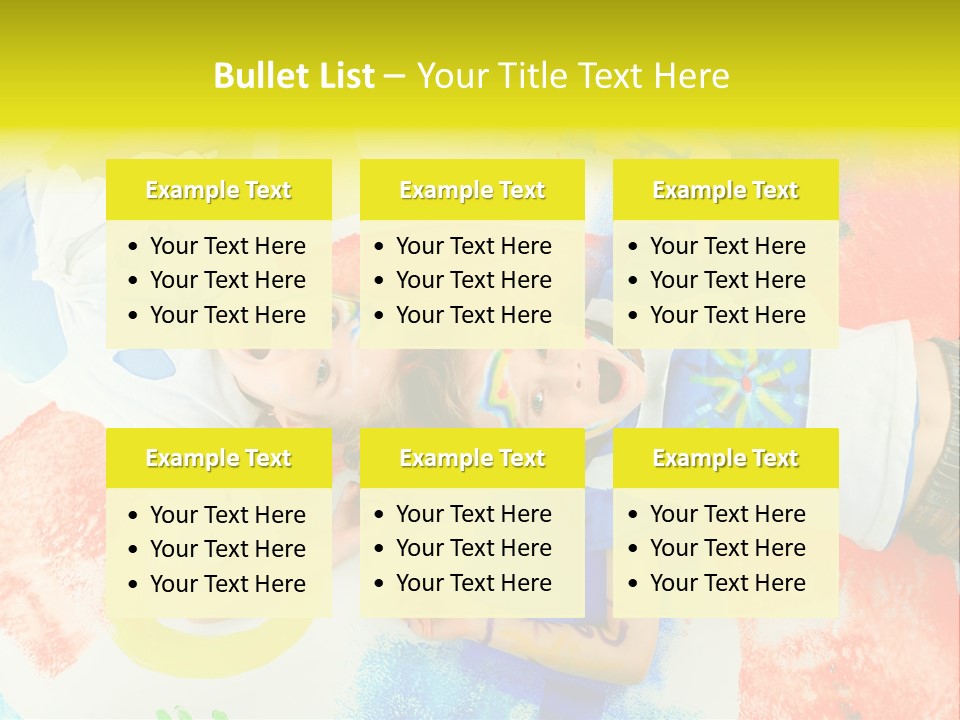 Smile Intelligence Schoolgirl PowerPoint Template