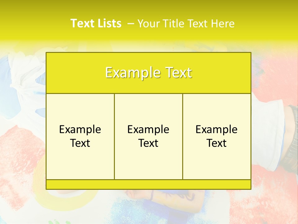 Smile Intelligence Schoolgirl PowerPoint Template