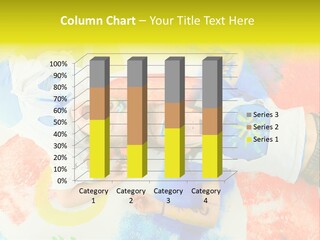 Smile Intelligence Schoolgirl PowerPoint Template